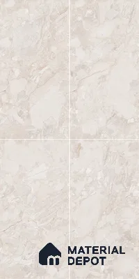 Marble Wall & Floor Tile TL 05116 B Marblis Amber Marble 4 ft x 2 ft Vitrified Endless Carving Matte Finish - 9 mm (Random 4) | Suitable for Living Room, Bedroom & Bathroom