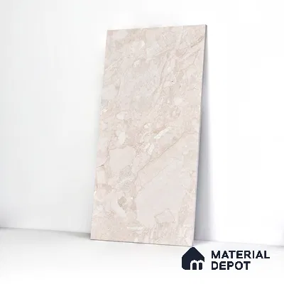 Marble Wall & Floor Tile TL 05116 B Marblis Amber Marble 4 ft x 2 ft Vitrified Endless Carving Matte Finish - 9 mm (Random 4) | Suitable for Living Room, Bedroom & Bathroom