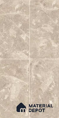 Marble Wall & Floor Tile TL 05136 Marblis Walnut Elegance 4 ft x 2 ft Vitrified Endless Glossy Finish - 9 mm (Random 4) | Suitable for Living Room, Bedroom & Bathroom