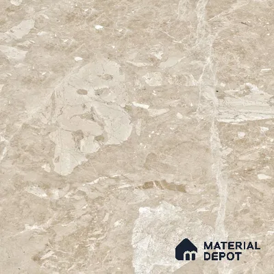 Marble Wall & Floor Tile TL 05136 Marblis Walnut Elegance 4 ft x 2 ft Vitrified Endless Glossy Finish - 9 mm (Random 4) | Suitable for Living Room, Bedroom & Bathroom