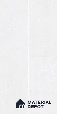 Marble Wall & Floor Tile TL 05159 Marblis Winter Veil 4 ft x 2 ft Vitrified Carving Matte Finish - 9 mm (Random 4) | Suitable for Living Room, Bedroom & Bathroom