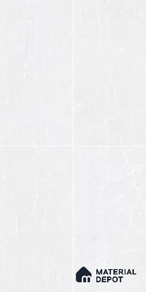 Marble Wall & Floor Tile TL 05159 Marblis Winter Veil 4 ft x 2 ft Vitrified Carving Matte Finish - 9 mm (Random 4) | Suitable for Living Room, Bedroom & Bathroom