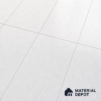 Marble Wall & Floor Tile TL 05159 Marblis Winter Veil 4 ft x 2 ft Vitrified Carving Matte Finish - 9 mm (Random 4) | Suitable for Living Room, Bedroom & Bathroom