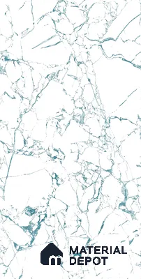 Marble Wall & Floor Tile TL 05155 Marblis Glacial Grace 4 ft x 2 ft Vitrified Endless Glossy Finish - 9 mm (Random 3) | Suitable for Living Room, Bedroom & Bathroom