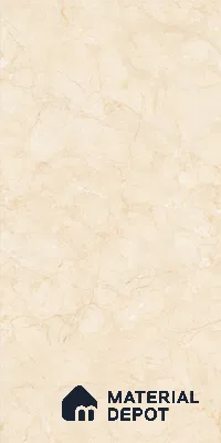 Marble Wall & Floor Tile TL 05139 Marblis Beige Mirage 4 ft x 2 ft Vitrified Endless Glossy Finish - 9 mm (Random 4) | Suitable for Living Room, Bedroom & Bathroom