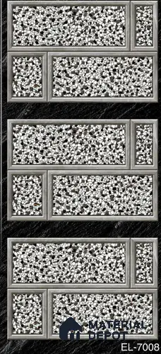 TL 01790 Pebble White 18 x 12 inch Glossy Finish Ceramic Wall Tile - 7 mm