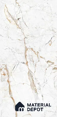 Marble Wall & Floor Tile TL 05115 Marblis Alabaster Elegance 4 ft x 2 ft Vitrified Endless Glossy Finish - 9 mm (Random 4) | Suitable for Living Room, Bedroom & Bathroom