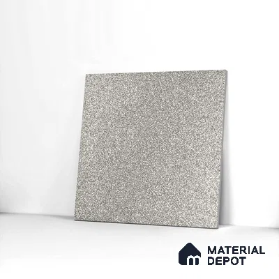 Stone Floor Tile Lead Grey 12 x 12 inch Anti Skid Matte Finish Vitrified Tile - 8 mm | TL 01826 D | Suitable for Balcony, Courtyard, Bathroom
