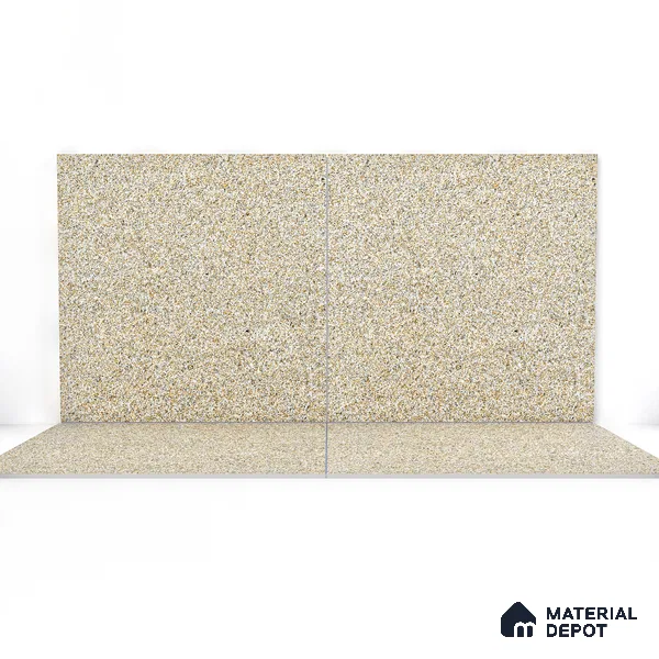 Stone Floor Tile Cocoa Brown 12 x 12 inch Anti Skid Matte Finish Vitrified Tile - 8 mm | TL 01826 E | Suitable for Balcony, Courtyard, Bathroom