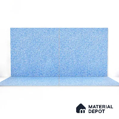 Stone Floor Tile Oceanic Blue 12 x 12 inch Anti Skid Matte Finish Vitrified Floor Tile - 8 mm | TL 01826 | Suitable for Bathroom, Courtyard, Balcony