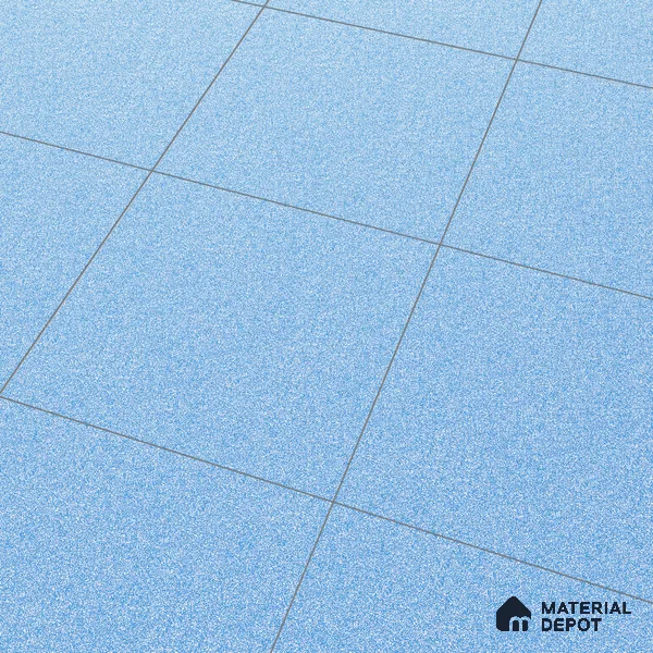 Stone Floor Tile Oceanic Blue 12 x 12 inch Anti Skid Matte Finish Vitrified Floor Tile - 8 mm | TL 01826 | Suitable for Bathroom, Courtyard, Balcony