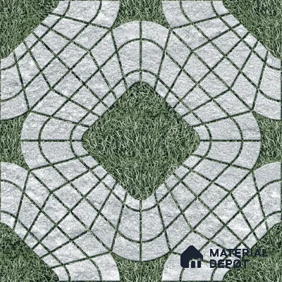 Parking Tile Silverado 12 x 12 inch Anti Skid Matte Finish Vitrified Floor Tile - 8 mm | TL 01824 | Suitable for Parking, Terrace & Outdoor Areas