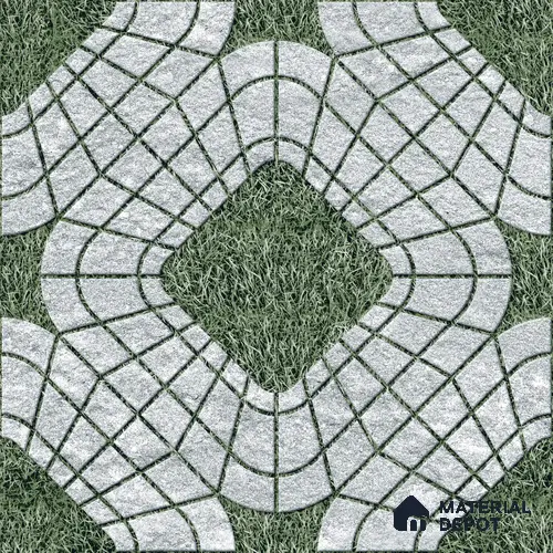 Parking Tile Silverado 12 x 12 inch Anti Skid Matte Finish Vitrified Floor Tile - 8 mm | TL 01824 | Suitable for Parking, Terrace & Outdoor Areas