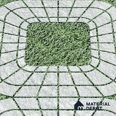 Parking Tile Silverado 12 x 12 inch Anti Skid Matte Finish Vitrified Floor Tile - 8 mm | TL 01824 | Suitable for Parking, Terrace & Outdoor Areas