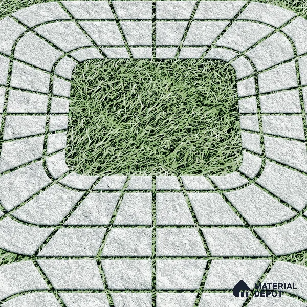 Parking Tile Silverado 12 x 12 inch Anti Skid Matte Finish Vitrified Floor Tile - 8 mm | TL 01824 | Suitable for Parking, Terrace & Outdoor Areas