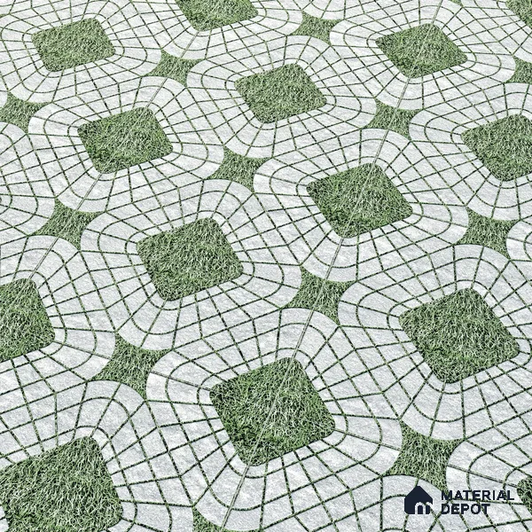 Parking Tile Silverado 12 x 12 inch Anti Skid Matte Finish Vitrified Floor Tile - 8 mm | TL 01824 | Suitable for Parking, Terrace & Outdoor Areas