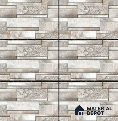 TL 01799 Silverado 18 x 12 inch Glossy Finish Ceramic Wall Tile - 7 mm