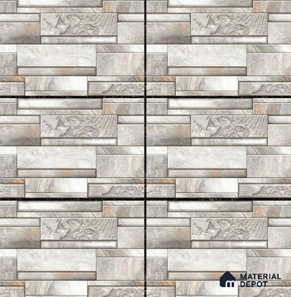 TL 01799 Silverado 18 x 12 inch Glossy Finish Ceramic Wall Tile - 7 mm