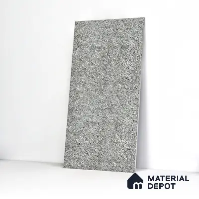 Double Charge Floor & Wall Tile TL 00429 Dualcore Ash Grey 4 ft x 2 ft Vitrified Glossy Finish - 9 mm | Suitable for Bedroom, Living Room, Office & Bathroom Wall