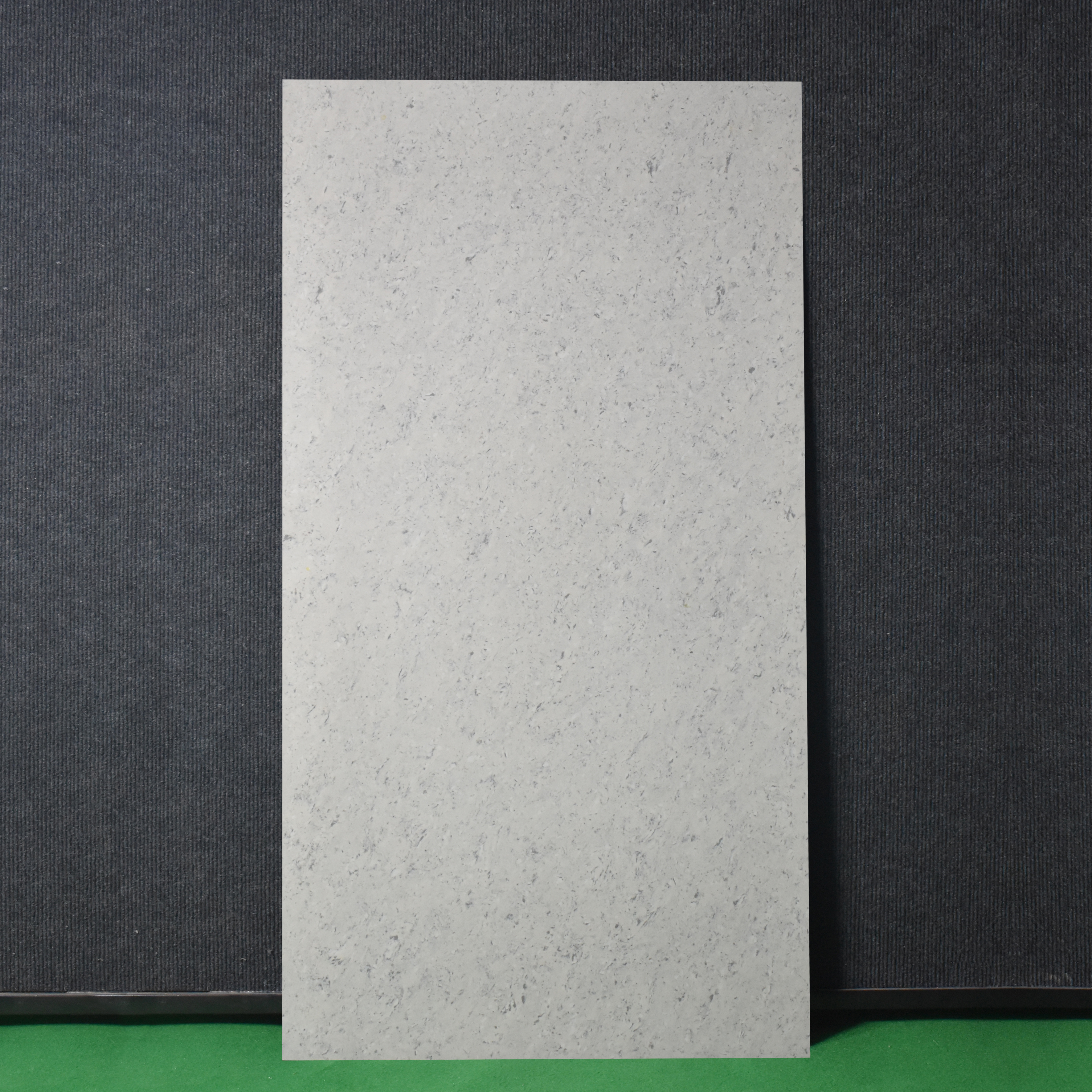 Double Charge Floor & Wall Tile TL 00434 Dualcore Misty Grey 4 ft x 2 ft Vitrified Glossy Finish - 9 mm | Suitable for Bedroom, Living Room, Office & Bathroom Wall
