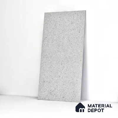 Double Charge Floor & Wall Tile TL 00434 Dualcore Misty Grey 4 ft x 2 ft Vitrified Glossy Finish - 9 mm | Suitable for Bedroom, Living Room, Office & Bathroom Wall