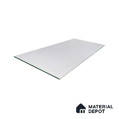 Double Charge Floor & Wall Tile TL 00433 Dualcore Ice White 4 ft x 2 ft Vitrified Glossy Finish - 9 mm | Suitable for Bedroom, Living Room, Office & Bathroom Wall