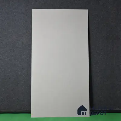 Double Charge Floor & Wall Tile TL 00433 Dualcore Ice White 4 ft x 2 ft Vitrified Glossy Finish - 9 mm | Suitable for Bedroom, Living Room, Office & Bathroom Wall