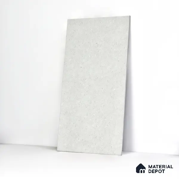 Double Charge Floor & Wall Tile TL 00433 Dualcore Ice White 4 ft x 2 ft Vitrified Glossy Finish - 9 mm | Suitable for Bedroom, Living Room, Office & Bathroom Wall