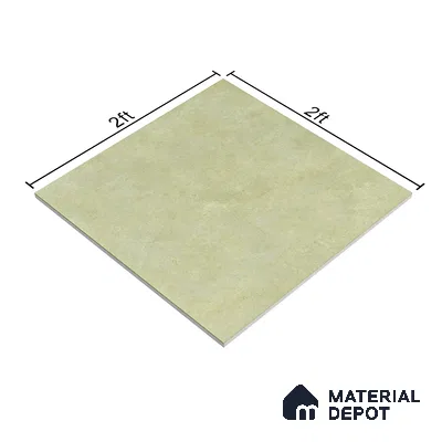 Stone Floor Tile TL 05169 Zephyr Graphite Elegance 2 ft x 2 ft Vitrified  Matte Finish - 12 mm (Random 8) | Suitable for Terrace, Courtyard, Parking & Balcony