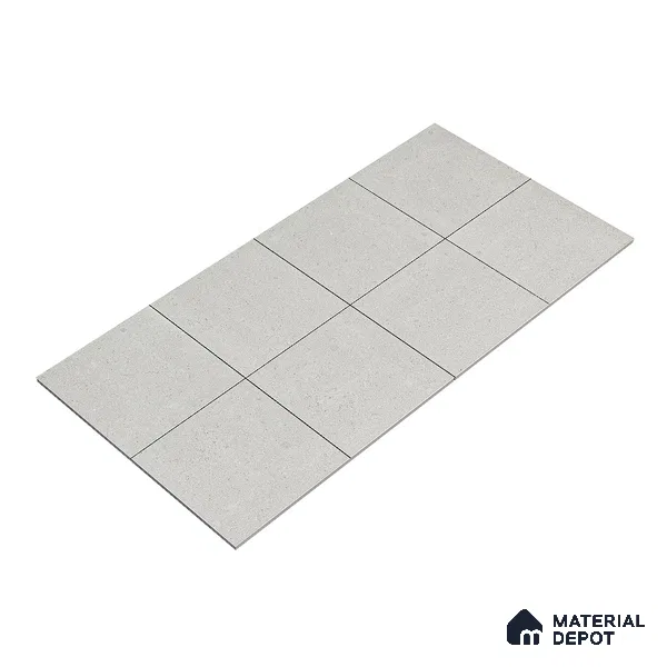Stone Floor Tile TL 05170 Rock Deck 2 ft x 2 ft Matte Finish Anti Skid Vitrified Tile - 12 mm | Suitable for Balcony, Terrace & Coutyard