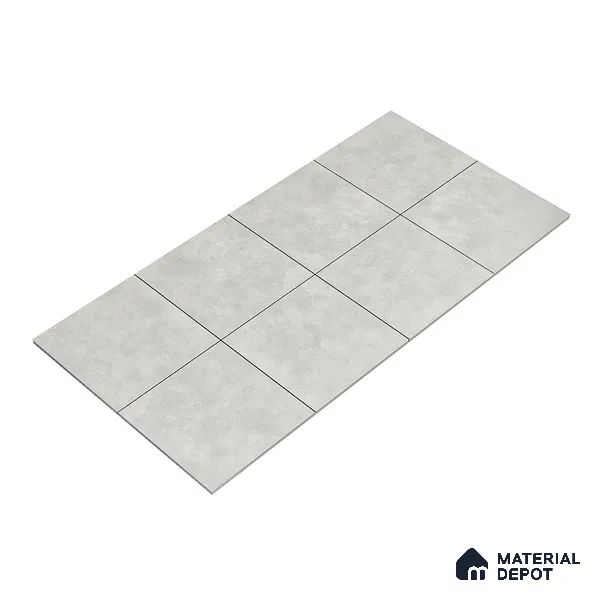 Stone Floor Tile TL 05168 Zephyr Shadow Silk 2 ft x 2 ft Vitrified  Matte Finish - 12 mm (Random 8) | Suitable for Terrace, Courtyard, Parking & Balcony