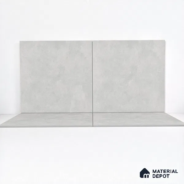 Stone Floor Tile TL 05168 Zephyr Shadow Silk 2 ft x 2 ft Vitrified  Matte Finish - 12 mm (Random 8) | Suitable for Terrace, Courtyard, Parking & Balcony