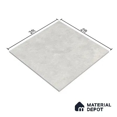 Stone Floor Tile TL 05168 Zephyr Shadow Silk 2 ft x 2 ft Vitrified  Matte Finish - 12 mm (Random 8) | Suitable for Terrace, Courtyard, Parking & Balcony