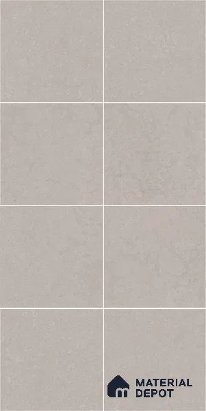 Stone Floor Tile TL 05126 B Ash 2 ft x 2 ft Matte Finish Anti Skid Vitrified Tile - 12 mm  | Suitable for Balcony, Terrace & Coutyard