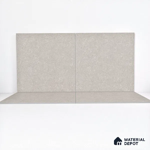 Stone Floor Tile TL 05126 B Ash 2 ft x 2 ft Matte Finish Anti Skid Vitrified Tile - 12 mm  | Suitable for Balcony, Terrace & Coutyard