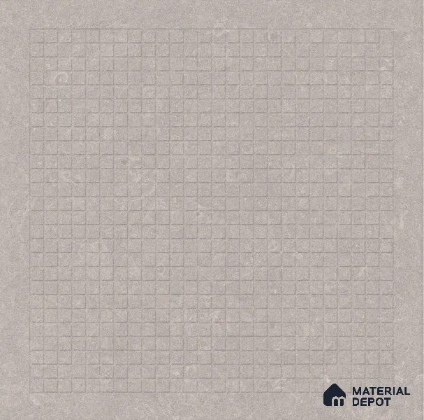 Stone Floor Tile TL 05126 Ash Decor 2 ft x 2 ft Matte Finish Anti Skid Vitrified Tile - 12 mm | Suitable for Balcony, Terrace & Coutyard