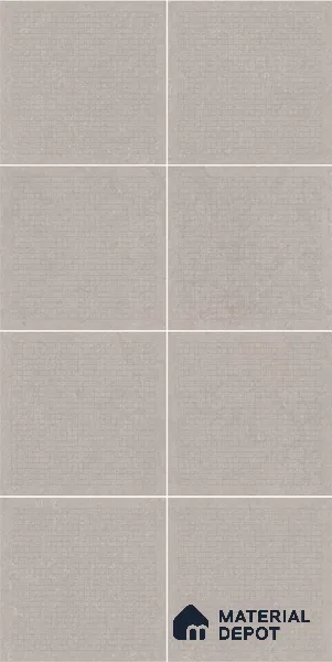 Stone Floor Tile TL 05126 Ash Decor 2 ft x 2 ft Matte Finish Anti Skid Vitrified Tile - 12 mm | Suitable for Balcony, Terrace & Coutyard