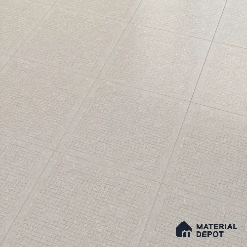 Stone Floor Tile TL 05126 Zephyr Steel Cascade 2 ft x 2 ft Vitrified  Matte Finish - 12 mm (Random 8) | Suitable for Terrace, Courtyard, Parking & Balcony