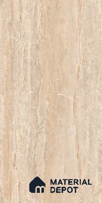 Marble Wall & Floor Tile TL 05140 Marblis Mahogany Marble 4 ft x 2 ft Vitrified Endless Glossy Finish - 9 mm (Random 2) | Suitable for Living Room, Bedroom & Bathroom