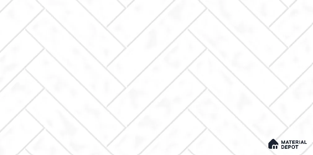 Faux Subway Wall Tile TL 10765 White Pearl Light 2 ft x 1 ft Glossy Finish Ceramic Tile - 9 mm | Please Expect a Slight Variation of Pattern
