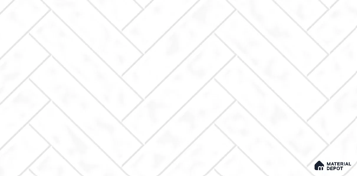 Faux Subway Wall Tile TL 10765 White Pearl Light 2 ft x 1 ft Glossy Finish Ceramic Tile - 9 mm | Please Expect a Slight Variation of Pattern