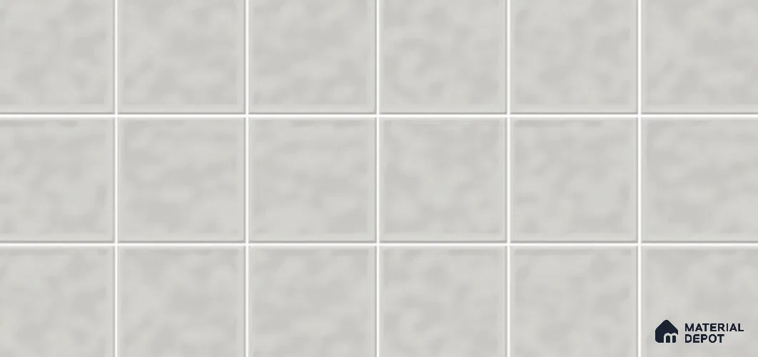 Faux Subway Wall Tile TL 10769 White Arctic Light 2 ft x 1 ft Glossy Finish Ceramic Tile - 9 mm | Please Expect a Slight Variation of Pattern