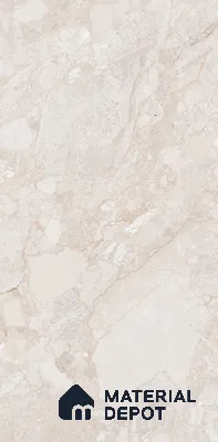 Marble Wall & Floor Tile TL 05116 B Marblis Amber Marble 4 ft x 2 ft Vitrified Endless Carving Matte Finish - 9 mm (Random 4) | Suitable for Living Room, Bedroom & Bathroom