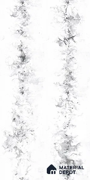 Marble Wall & Floor Tile TL 05118 B Marblis Blizzard Shine 4 ft x 2 ft Vitrified Endless Glossy Finish - 9 mm (Random 4) | Suitable for Living Room, Bedroom & Bathroom