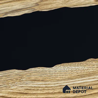 Wood Wall & Floor Tile TL 05150 Mokuzai Hazelwood 4 ft x 2 ft Vitrified Endless High Gloss Finish - 9 mm (Random 2) | Suitable for Living Room, Bedroom & Bathroom