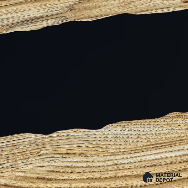 Wood Wall & Floor Tile TL 05150 Mokuzai Hazelwood 4 ft x 2 ft Vitrified Endless High Gloss Finish - 9 mm (Random 2) | Suitable for Living Room, Bedroom & Bathroom