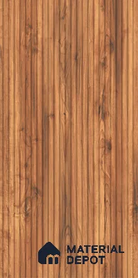 Wooden Wall Tile TL 05122 B Mokuzai Bronze Timber 4 ft x 2 ft Vitrified Laminate Stripe Matte Finish - 9 mm (Random 3) | Suitable for Living Room, Bedroom & Bathroom