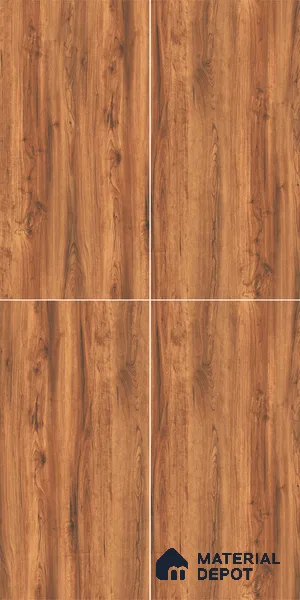 Wooden Wall & Floor Tile TL 05122 Mokuzai Bronze Timber 4 ft x 2 ft Vitrified Laminate Matte Finish - 9 mm (Random 3) | Suitable for Living Room, Bedroom & Bathroom