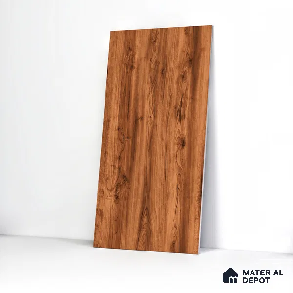 Wooden Wall & Floor Tile TL 05122 Mokuzai Bronze Timber 4 ft x 2 ft Vitrified Laminate Matte Finish - 9 mm (Random 3) | Suitable for Living Room, Bedroom & Bathroom