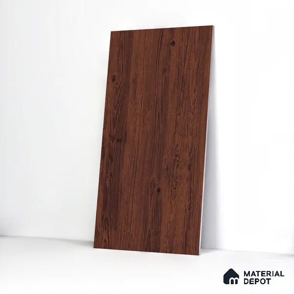 Wooden Wall & Floor Tile TL 05163 Mokuzai Cocoa Blend 4 ft x 2 ft Vitrified Laminate Matte Finish - 9 mm (Random 3) | Suitable for Living Room, Bedroom & Bathroom